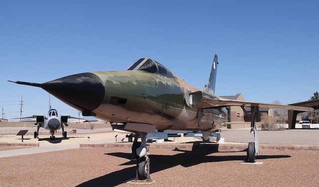 F-105D Thunderchief, S/N 61-0145, Holloman Air Force Base, New Mexico